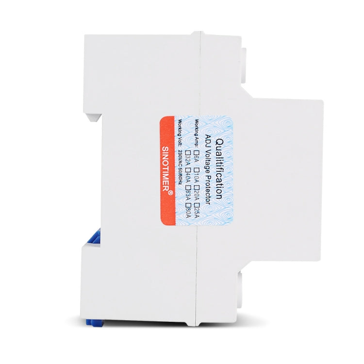 SINOTIMER STVP-932 63A 3-phase 380V LCD Self-resetting Adjustable Surge Voltage Protector