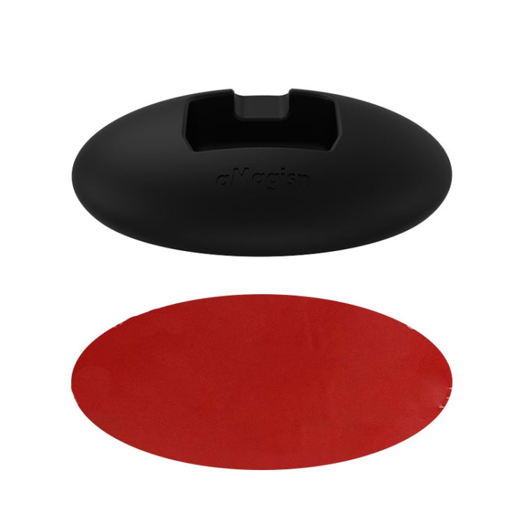 For DJI Osmo Pocket 3 aMagisn Desktop Silicone Base Car Sports Camera Accessories(Base+Double-sided Glue)