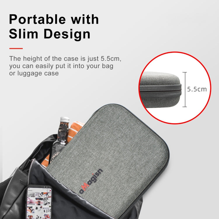 For DJI Osmo Action 4 aMagisn Medium Storage Pack Protection Movement Camera Accessories