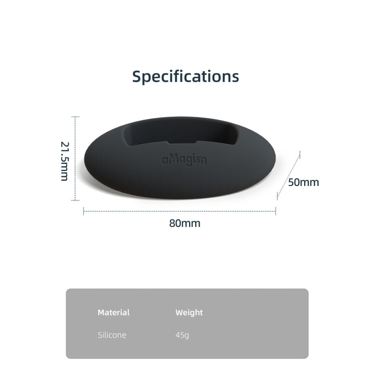 For Insta360 X3 aMagisn Car Base Sports Camera Accessories(Base+Double-sided Glue)
