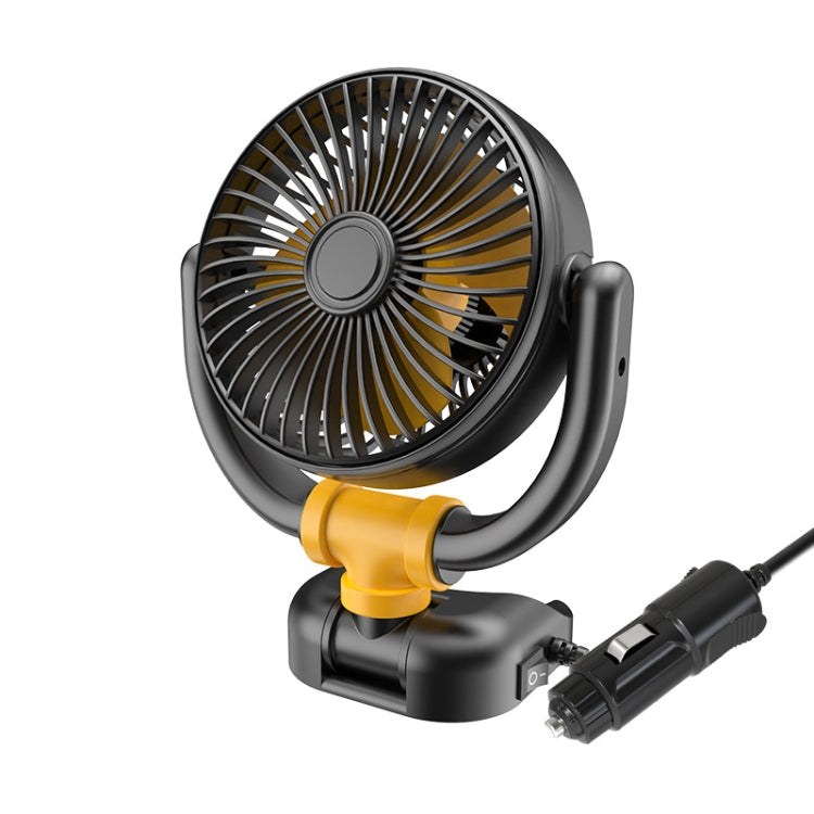 SUITU Car Foldable Cooling Fan Automobile Summer Temperature Reduction Fan, Model: Single 12V Cigarette Lighter Energized