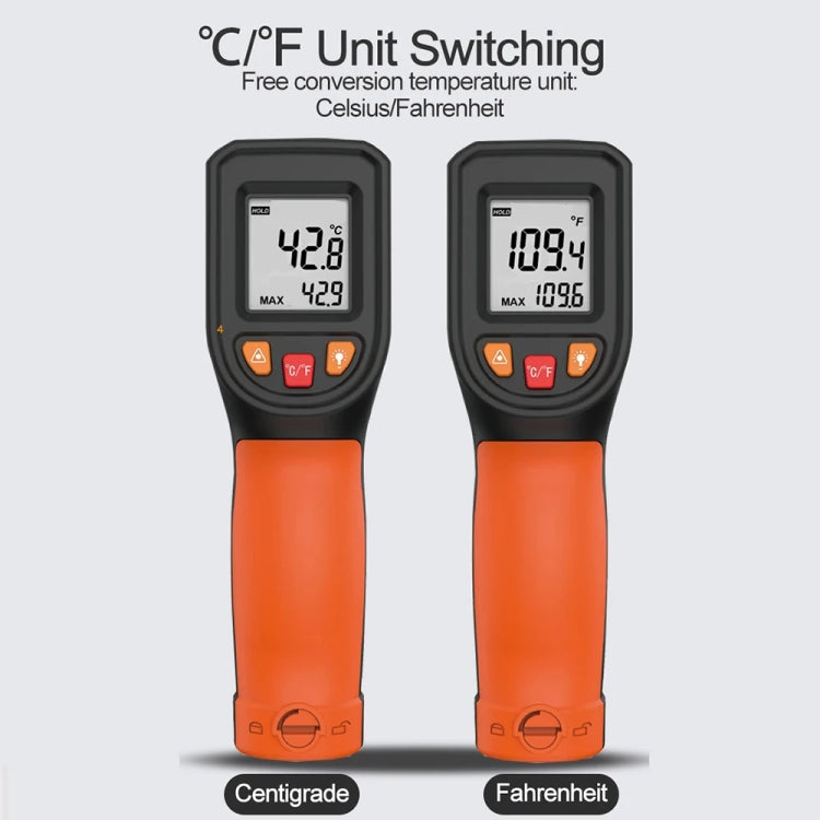 NJTY Digital Display High-Precision Infrared Thermometer For Bakery Kitchen Industry, Spec: T600A (Adjustable)