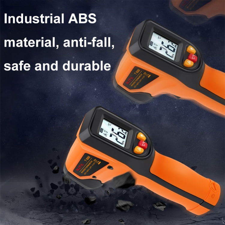 NJTY Digital Display High-Precision Infrared Thermometer For Bakery Kitchen Industry, Spec: T600A (Adjustable)