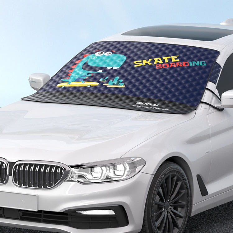 SUITU ST-3950 Automobile Thickening Sun Shield Car Snow Block Coat, Style: Husky