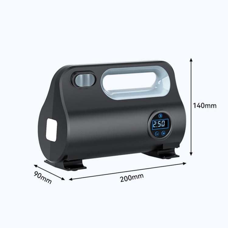 SUITU ST-5523 Vehicle Portable Pneumatic Pump With Cable Powerful Automobile Tire Inflator, Model: Pointer