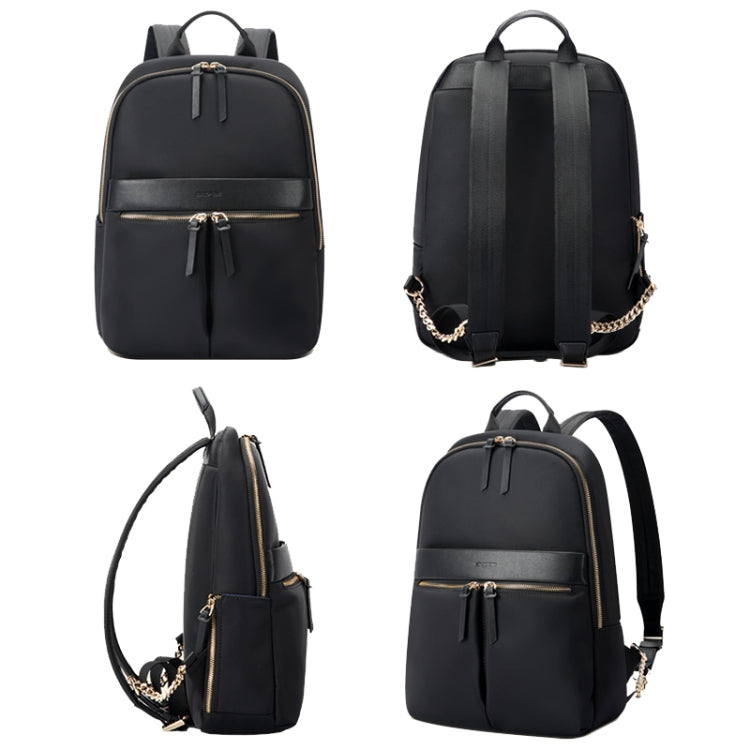 Bopai 14-inch Laptop Casual Lightweight Waterproof Backpack(Black)