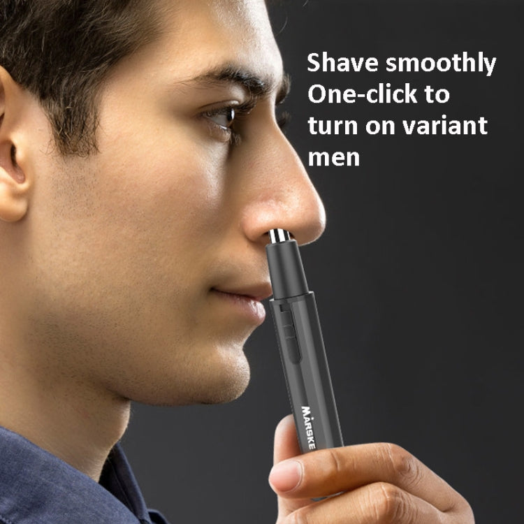 MARSKE  MS-7111 3 In 1 Electric Nose Hair Trimmer Type-C Rechargeable Grooming Instrument(Green)