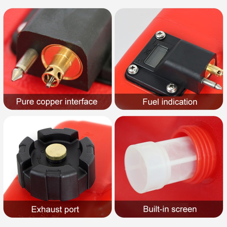 KOETSU Outboard Motor External Fuel Tank Accessories Spare Oil Drum, Capacity: 24L Outer Oil Tank