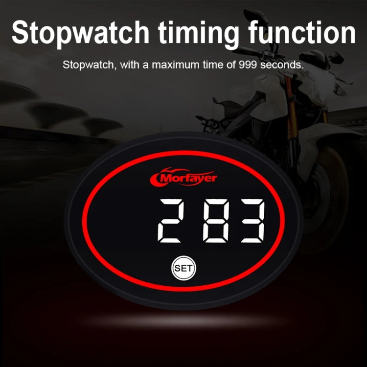 Morfayer Locomotive Multi-function Voltmeter, Red, Specification: Voltmeter Function