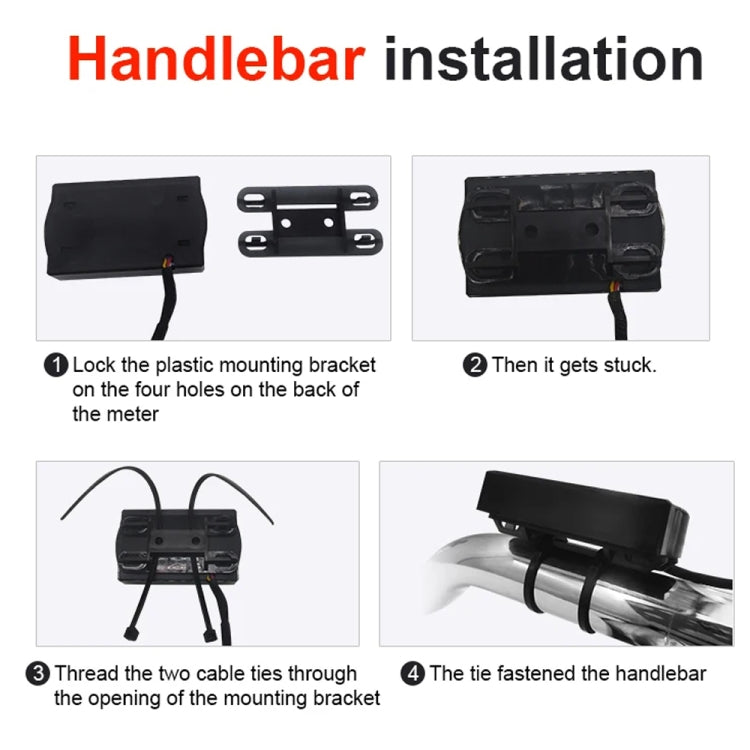 4 in 1 Ambient Temperature Gauge Morfayer Locomotive Intelligent Multi-function Tachometer