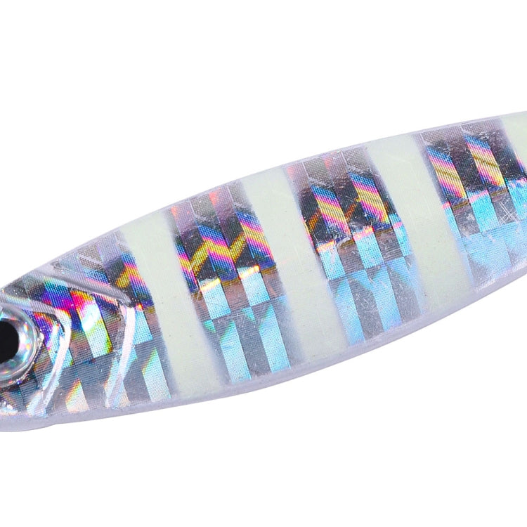 HENGJIA LB149 Slow Cranking Luminous Iron Plate Lead Fishing Bait Lua Naked Fake Bait, Size: 20g(Luminous)