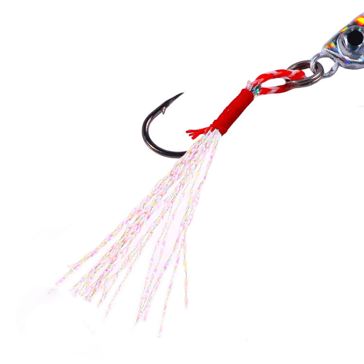 HENGJIA LB149 Slow Cranking Luminous Iron Plate Lead Fishing Bait Lua Naked Fake Bait, Size: 20g(Luminous)