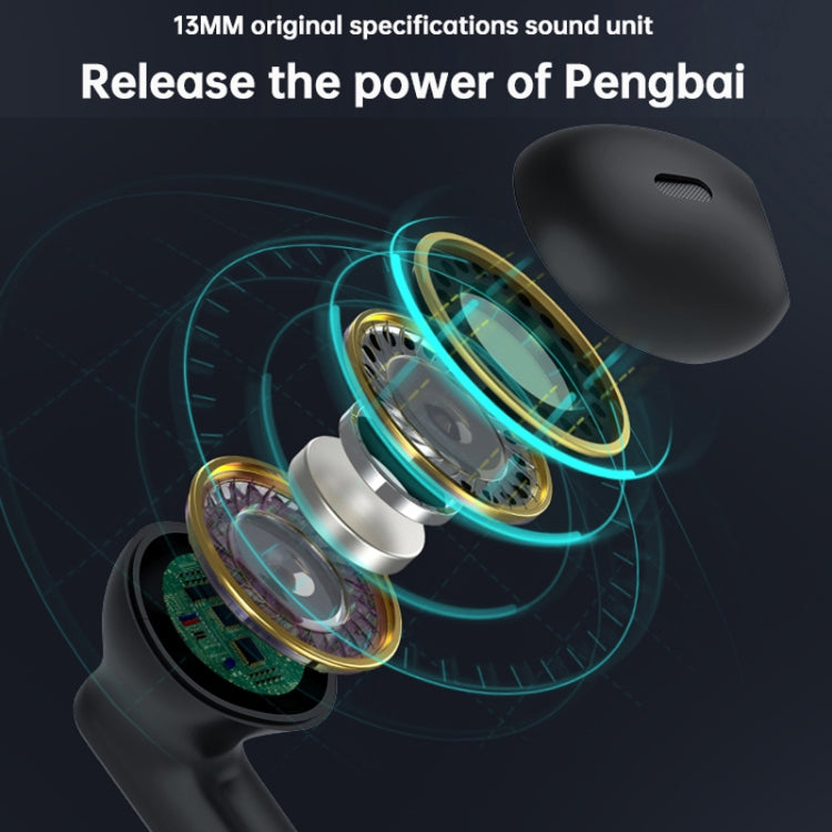 Lenovo TG132 Wireless Bluetooth 5.3 Earphones Sensorless Delay Ultra Long Life Sports Music Game Gaming Use(Black)