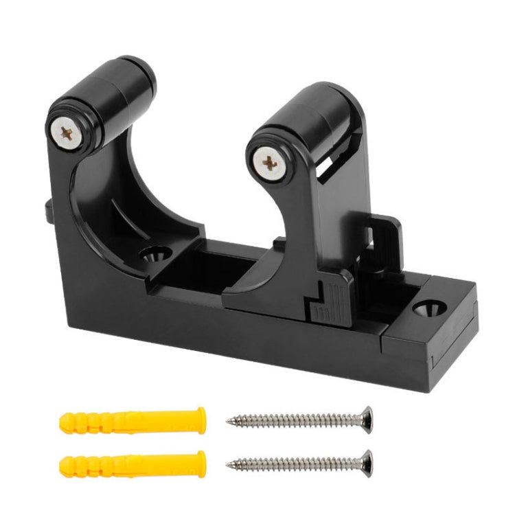 DEEMOUNT RCK-051 Road Bicycle Parking Buckle Wall Hook Mountain Bike Parking Buckle(Black)