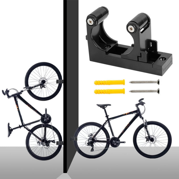 DEEMOUNT RCK-051 Road Bicycle Parking Buckle Wall Hook Mountain Bike Parking Buckle(White Black)