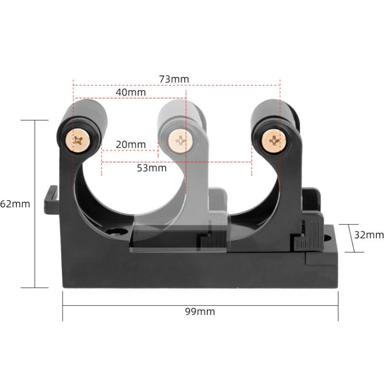 DEEMOUNT RCK-051 Road Bicycle Parking Buckle Wall Hook Mountain Bike Parking Buckle(Black)