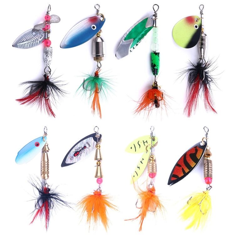 HENGJIA Composite Metal Sequins Fishing Lure Freshwater Fishing Dummy Bait, Model: SP022