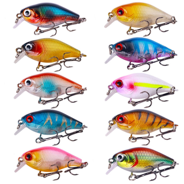 10colors /Set HENGJIA CB073 Lua Fishing Lures Dummy Bait, Size: 4.5cm 4.1g