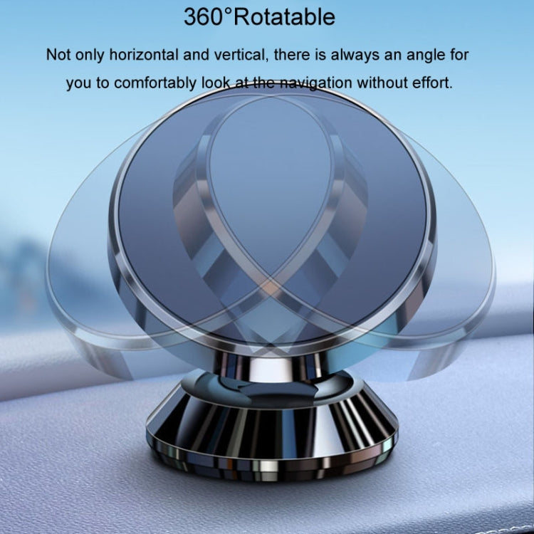 BaiLe Magnetic Car Phone Holder Universal Car Dashboard Fixed Navigation Bracket, Color: Sticker Black