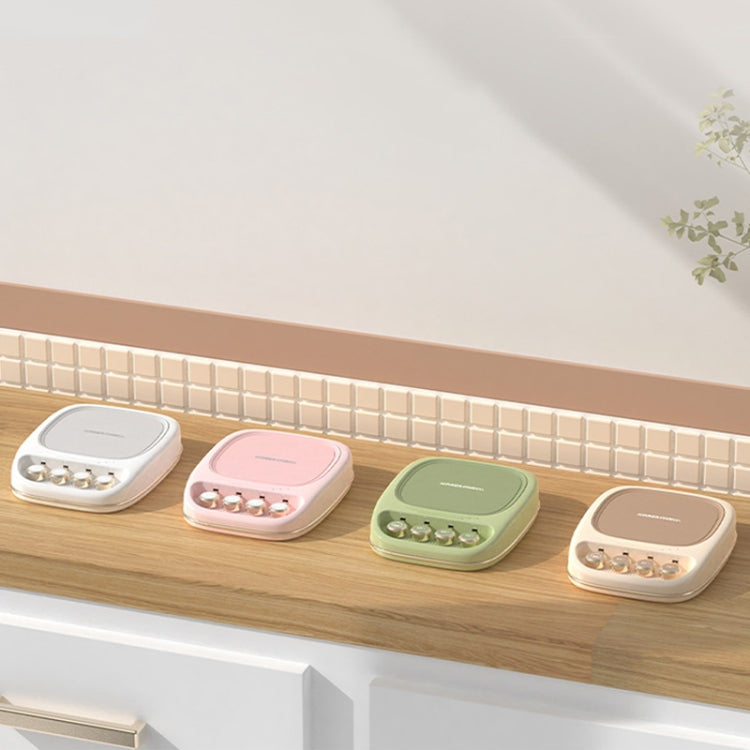 ICARER FAMILY IF-ND01 Smart Thermostatic Coaster Thermal Insulation Heating Base, CN Plug(Pink)