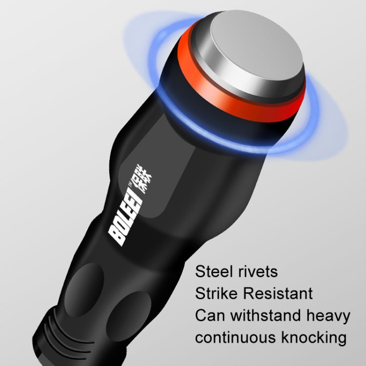 BOLEEI 9.5x300mm Phillips Heart Piercing Knockable Screwdriver Convertible Tool