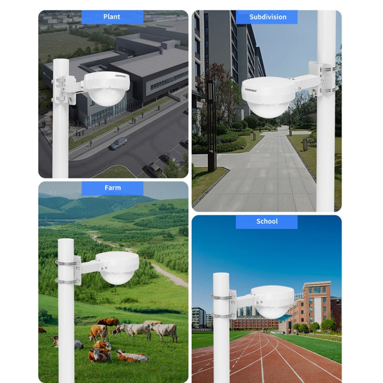 COMFAST WA933 Wi-Fi6  3000Mbps Outdoor Access Point Dual Band Waterproof Wireless Router Support VLAN(EU Plug)