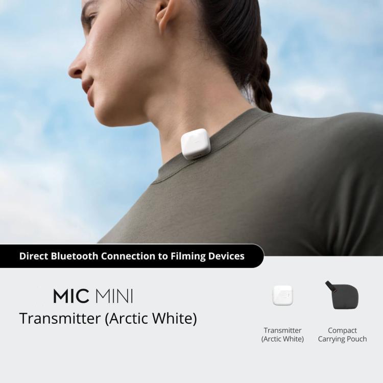 Original Transmitter For DJI Mic Mini (White)