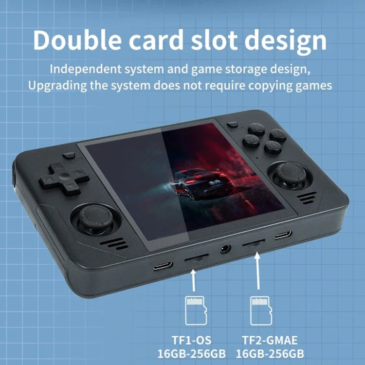 POWKIDDY RGB30  4 Inch IPS Screen Handheld Game Console Built In WIFI＋Bluetooth 16GB+256GB(White)