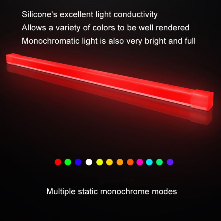 COOLMOON F300 Square Panoramic Glow ARGB Light Bar Desktop Computer Case Interior Decorative Ambient Light