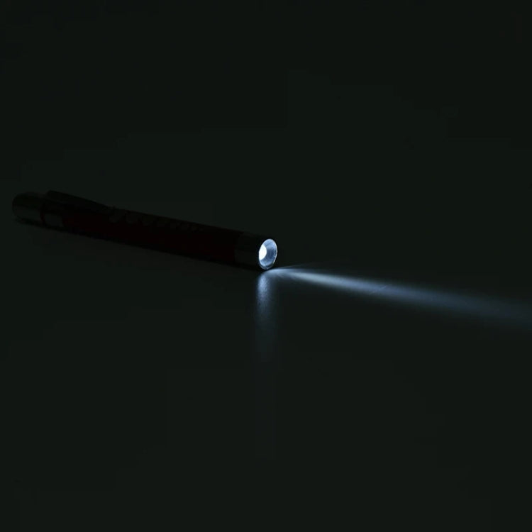 E-SMARTER Multifunctional Pen Flashlight Graduated LED Penlight, Color Random Delivery, Style: Concave Head White Light