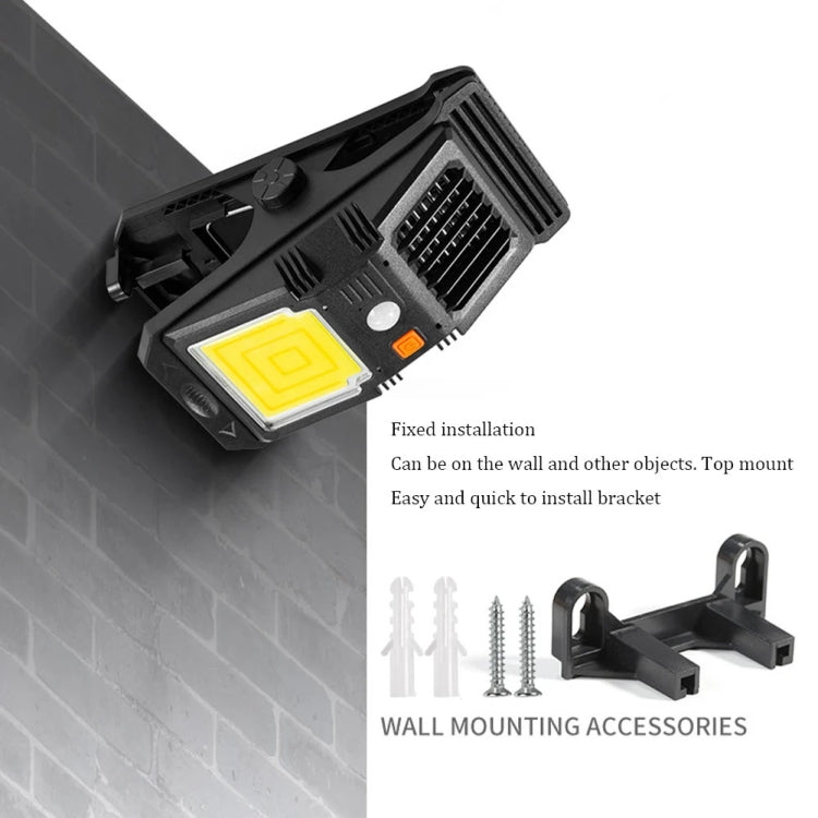 E-SMARTER W7104-1 Patch Solar Wall Lamp With Clip Mosquito Killer Lamp Portable Body Sensor Outdoor Garden Light