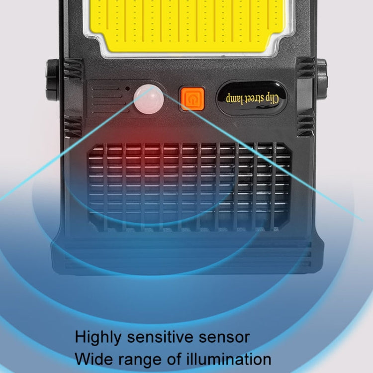 E-SMARTER W7105-2 COB Solar Wall Lamp With Clip Mosquito Killer Lamp Portable Body Sensor Outdoor Garden Light