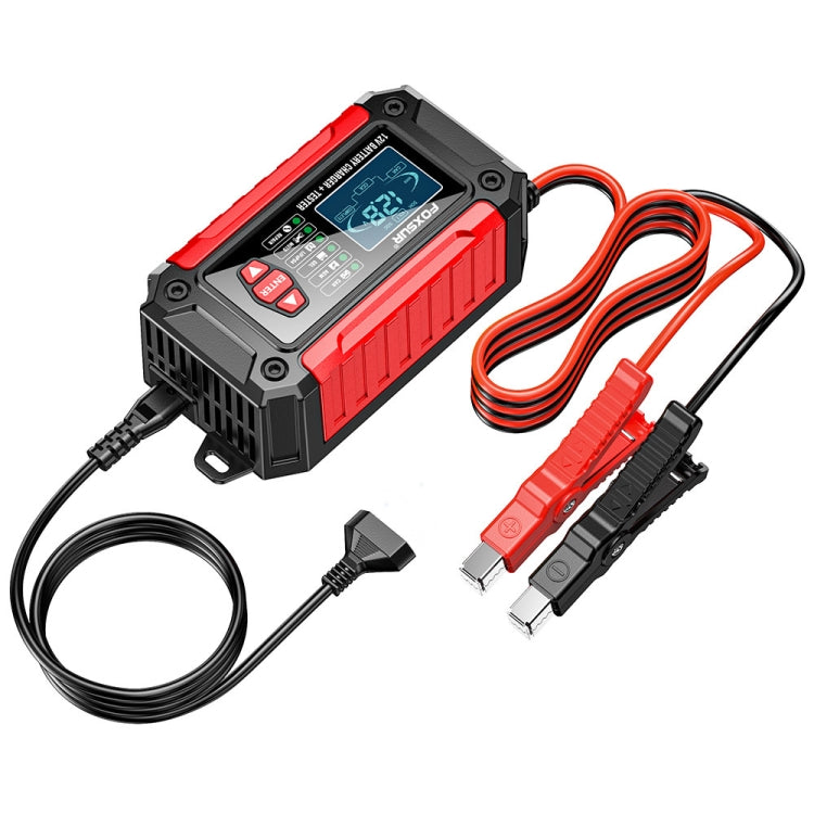FOXSUR Cars Motorcycles 12V Lithium Cattery Charger With Battery Detection(US Plug)