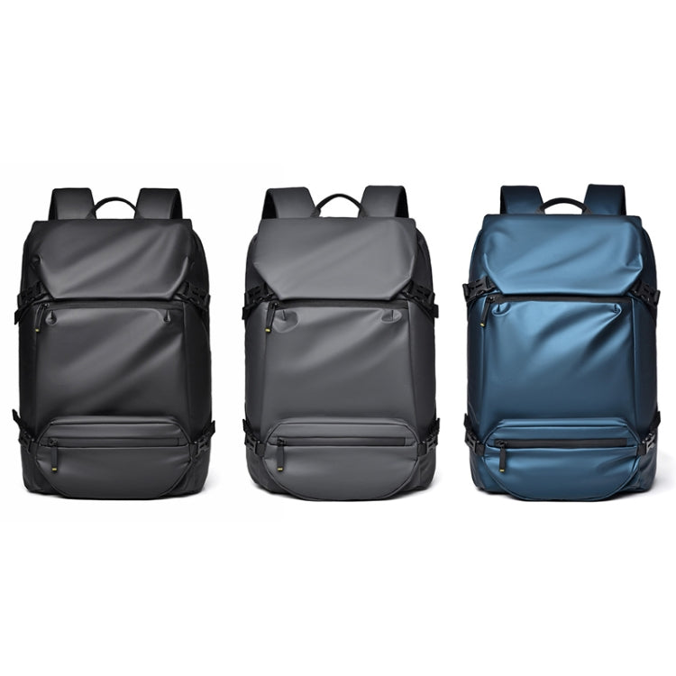 WEPOWER Men Double Shoulder Bag Large-capacity Computer Bag Traveling Backpack(Black)