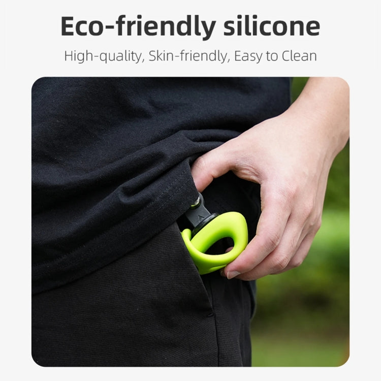 TELESIN TLQ-005 Elastic Quick Release Stand Multi-functional Fixed Silicone Strap Accessories(Grey)