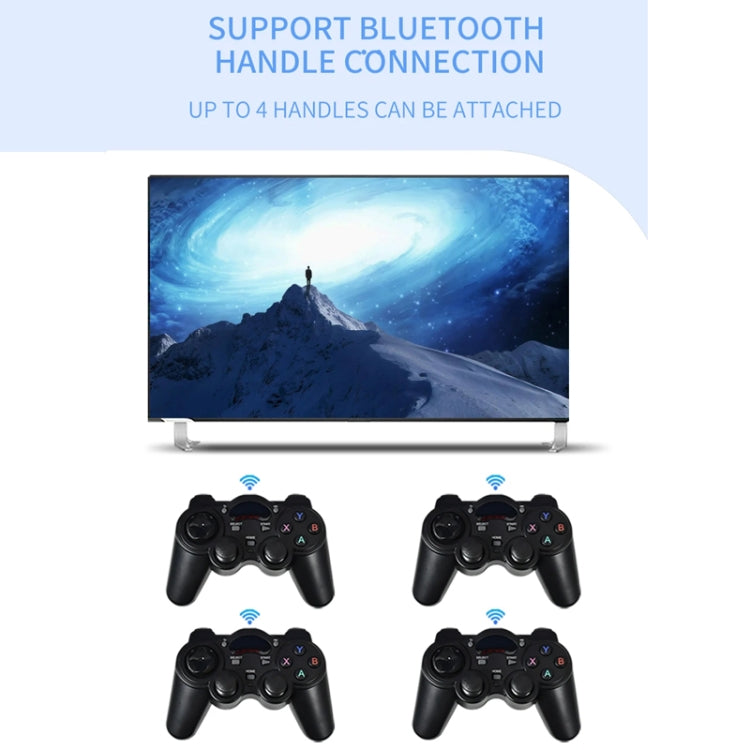 POWKIDDY X55 Game Console 5.5 Inch 1280 X 720 IPS Screen RK3566 Linux System Open-Source Retro Video Player 16GB+128GB(Black)