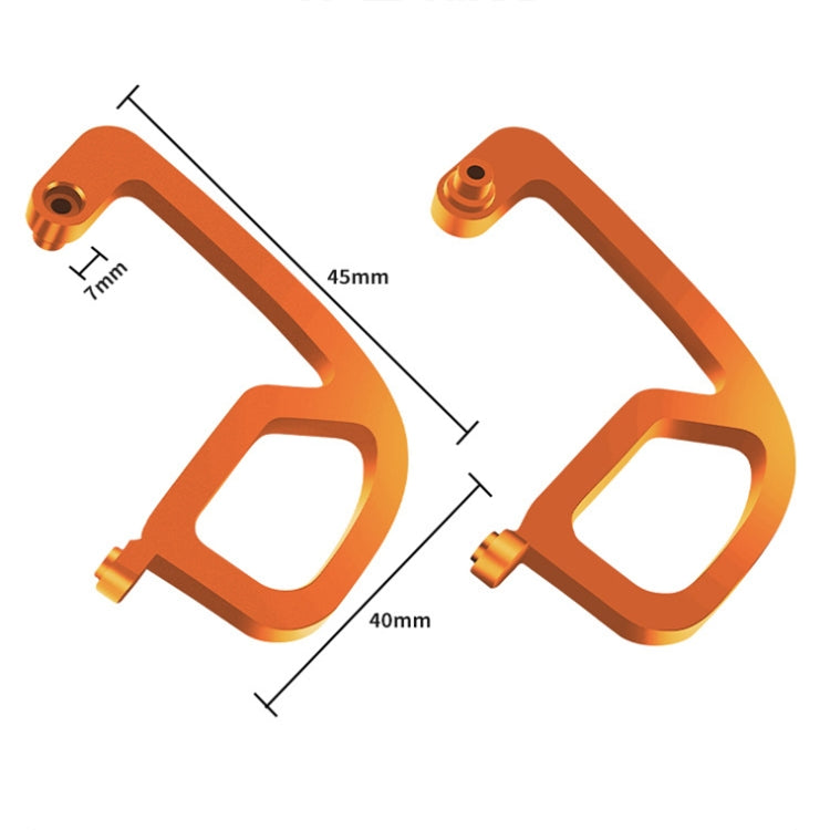 For DJI Avata 2 CQT Aluminum Alloy Drone Gimbal Lens Anti-collision Bumper(Black)