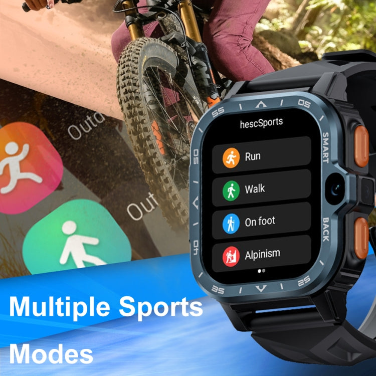 LOKMAT APPLLP 4 MAX 2.02-Inch Android 8.1 Full Network Wifi Card Bluetooth Smart Watch(Navy Blue 64G)