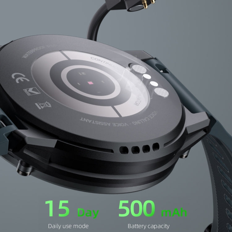 LOKMAT ZEUS4 PRO 1.43-Inch IP68 Waterproof Health Monitoring Bluetooth Call Smart Watch(Black)