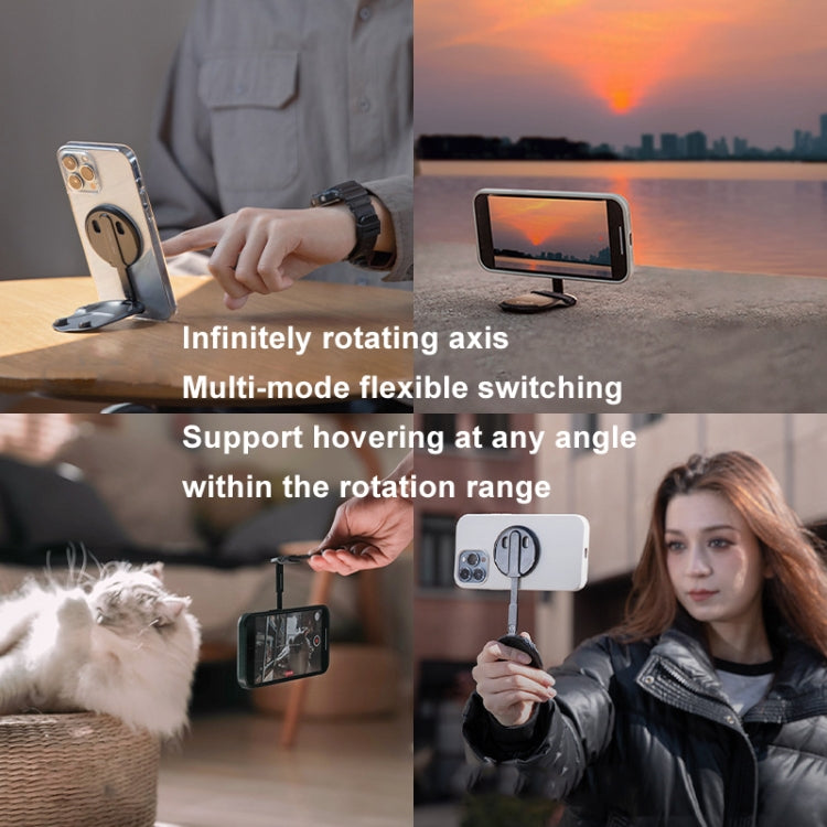 PGYTECH P-PG-017 MagFlex Cell Phone Photo Mount Magsafe Magnetic Selfie Stick(Mint Green)