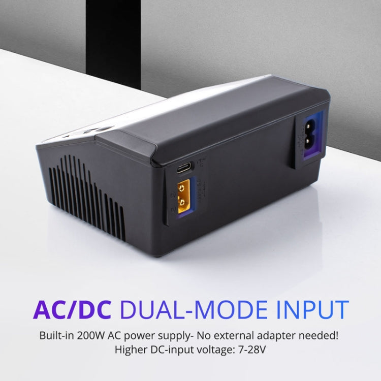 ToolkitRC M6DAC Dual Way Aeromodelling Drone Li-Po Battery Balance Charger(EU Plug)