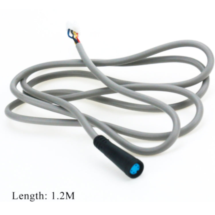 For Xiaomi M365 AIMITE Electric Scooter Accessories 1.2m Power Cord Controller Connection Wire(Black)
