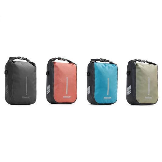 Rhinowalk RK406 6L Outdoor Cycling Quick-release Buckle Waterproof Bicycle Front Fork Bag(Blue)