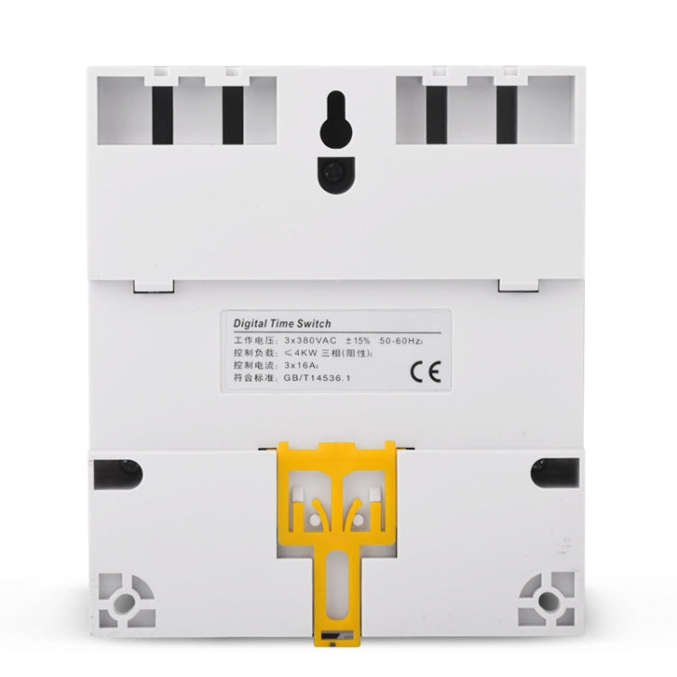 SINOTIMER TM613 380V 16A Three-Phase Programmable Time Switch With Backlight
