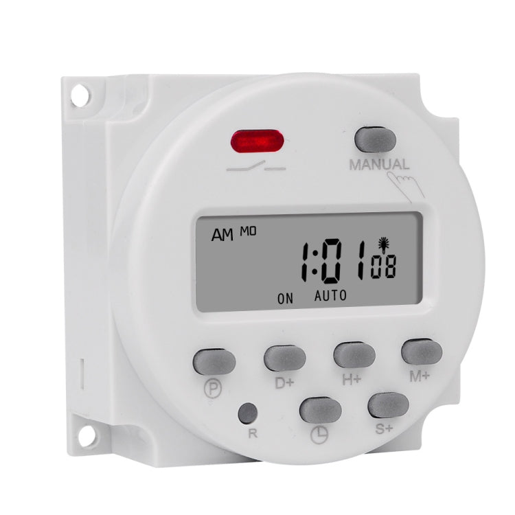 SINOTIMER CN101S-3 24V 1 Second Interval Digital LCD Timer Switch 7 Days Weekly Programmable Time Relay