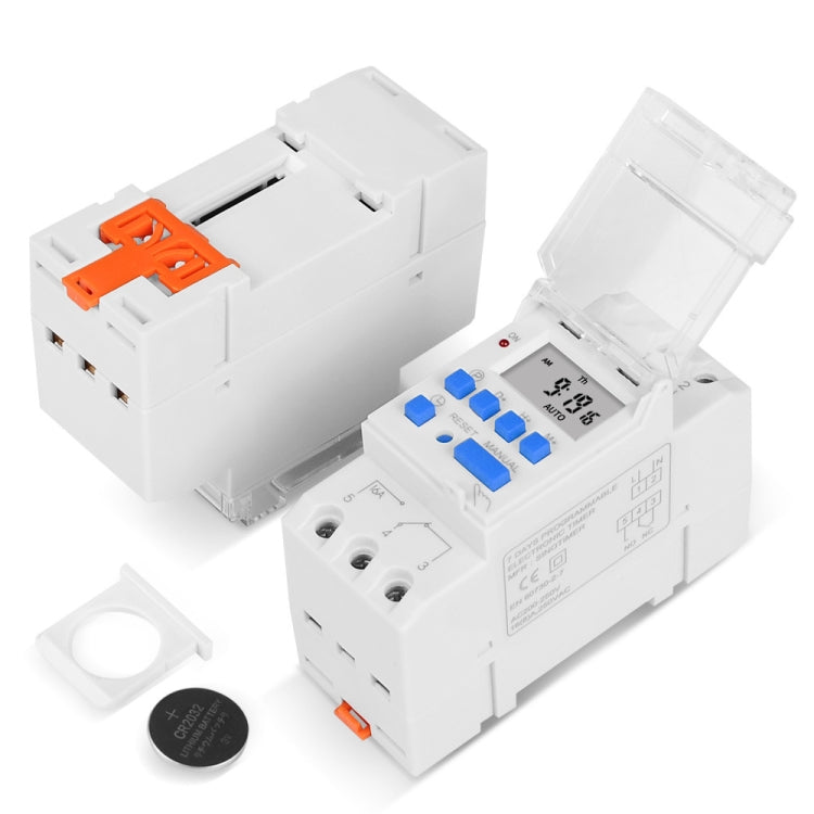 SINOTIMER TM919A-3 24V 16A Din Rail Mount Digital Timer Switch Microcomputer Weekly Programmable Time Relay Control