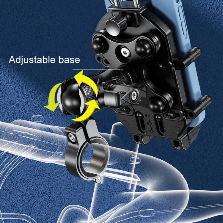 Kewig Motorcycle Octopus Holder Anti-Theft Motorcycle Cell Phone Mounts, Model: M26-C5