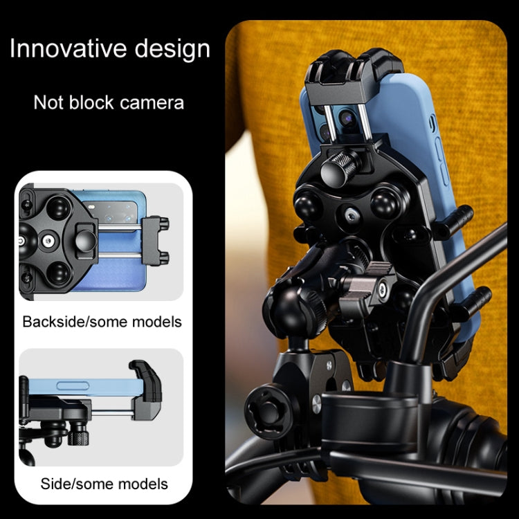 Kewig Motorcycle Octopus Holder Anti-Theft Motorcycle Cell Phone Mounts, Model: M26-C8