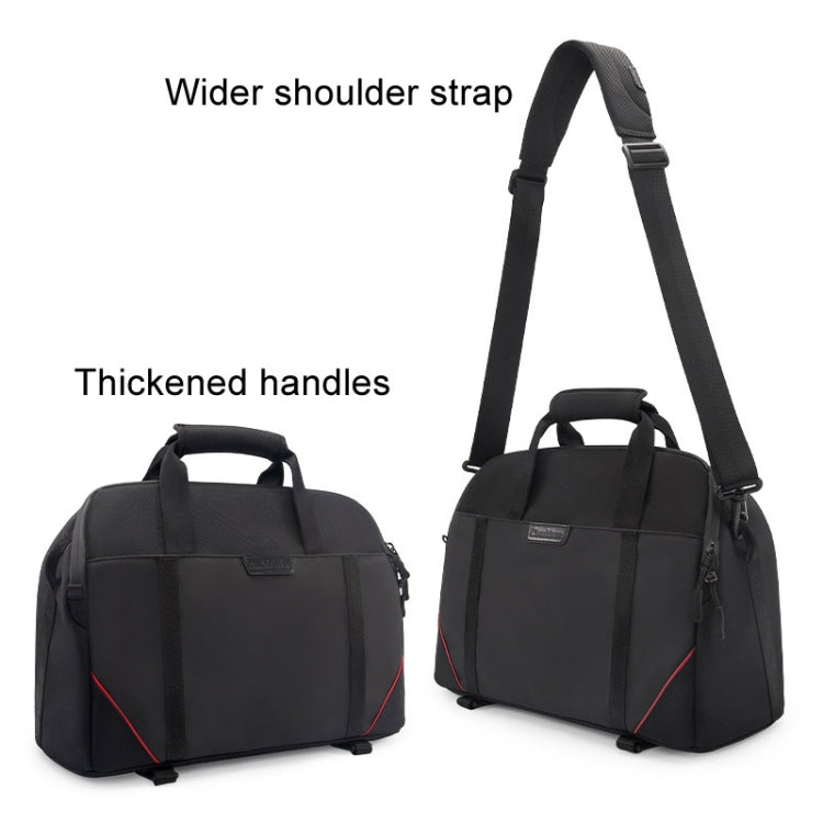Cwatcun D109 Portable Casual Waterproof Multi-Function Camera Storage Photography Bag, Color: Large Black