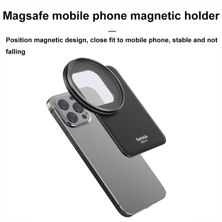For iPhone Senxia Magsafe Magnetic Mobile Phone Filter Holder Phone Lens Adapter Base For 6.7-inch
